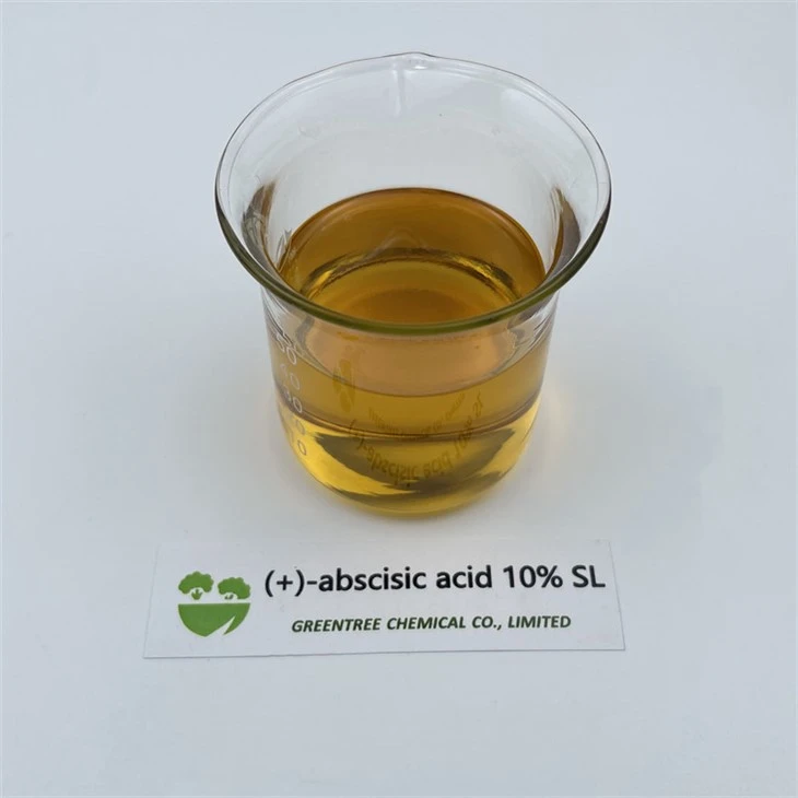 Nº CAS 21293-29-8 Hormônio Vegetal Colorante Ácido Abscísico S-ABA 10 por cento SL Líquido